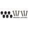 Staffe per faretti  per KTM 1050 - 1190 - 1290