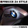 Frecce led bianco moto BMW-Z4 style -70 mm