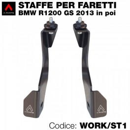 Staffe per faretti  per BMW R1200 GS 2013 in poi