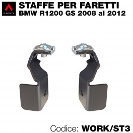 Staffe per faretti per BMW R1200 GS 2008-2012 Staffe per faretti per BMW R1200 GS 2008-2012