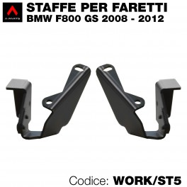 Staffe per faretti per BMW F800 GS 2008-2012 Staffe per faretti per BMW F800 GS 2008-2012