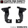 Staffe per faretti  per BMW R1200 RT 2010-2012
