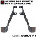 Staffe per faretti  per BMW R1200 R 2005 in poi