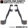 Staffe per faretti  per BMW R1200 R 2005 al 2013