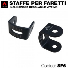 Staffe per faretti con attacco a vite M6