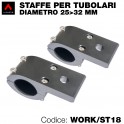 Staffe tubolari - Diametro 25-32mm