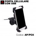 Porta cellulare con presa USB