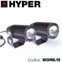 Kit 2 faretti Hyper universali