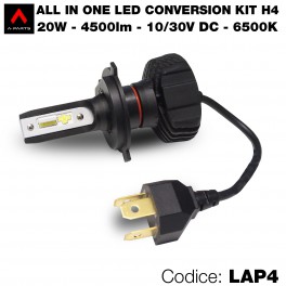 Led conversion kit, 1 lampadina H4 Led conversion kit, 1 lampadina H4