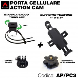 Porta cellulare/action cam Porta cellulare/action cam