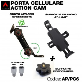 Porta cellulare/action cam Porta cellulare/action cam