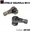 Stelo valvola angolare M10 universale