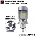 Lampada led COB H4
