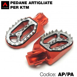 Pedane artigliate KTM Orange Pedane artigliate KTM Orange