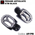 Pedane artigliate KTM black
