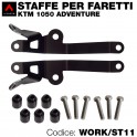 Staffe per faretti  per KTM 1050 - 1190 - 1290