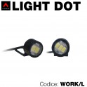 Kit 2 mini faretti Light Dot universali