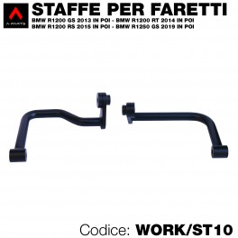 Staffe faretti BMW R1200GS - R1250GS - R1200RT - R1200R Staffe faretti BMW R1200GS - R1250GS - R1200RT - R1200R