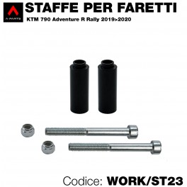 Staffe faretti KTM 790 adventure R Rally Staffe faretti KTM 790 adventure R Rally